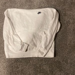 White Nike hoodie
